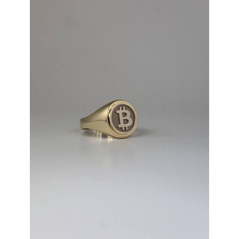 Men's Bitcoin ring