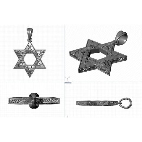 Star of David Pendant