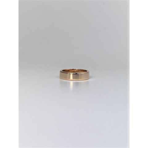 Red gold wedding ring