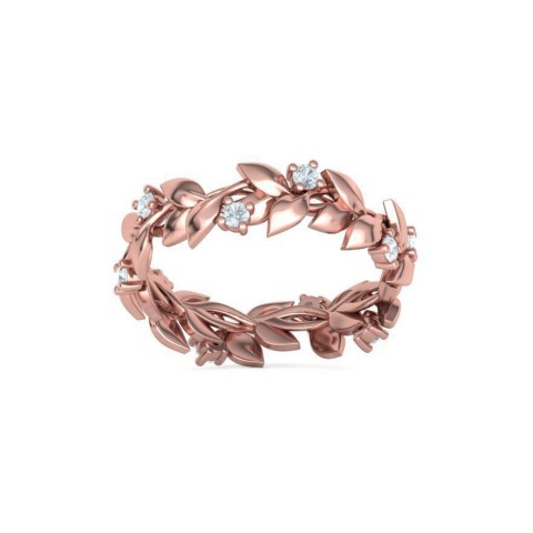 Unusual women's engagement ring